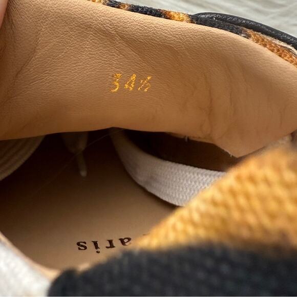 NWOT • Christian Louboutin VIEIRA Orlato Bengal Tiger Fabric Sneakers Size:34.5 - Picture 9 of 10